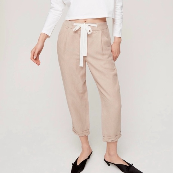 Wilfred Pants - Linen blend crop pant from Wilfred